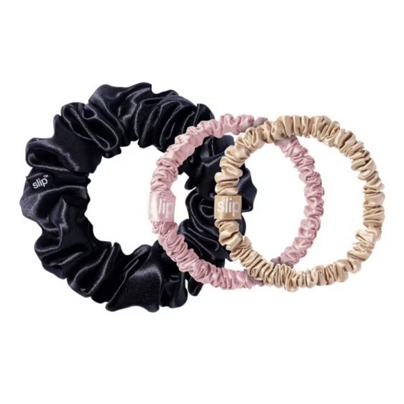 Slip Silk Hair Scrunchie Trio - Picture 2 of 4